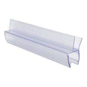 Riko universele waterkering douche deur 6 mm lengte 80 cm