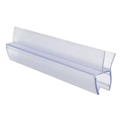 Riko universele waterkering douche deur 6 mm lengte 80 cm