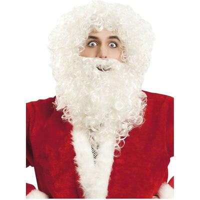 Pruik met Baard My Other Me Wit Kerstman