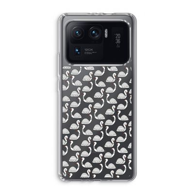 Zwanen: Xiaomi Mi 11 Ultra Transparant Hoesje