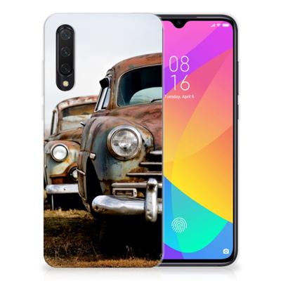 Xiaomi Mi 9 Lite | Siliconen hoesje | met foto Vintage Auto