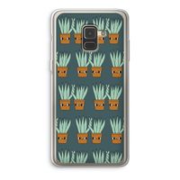 Sansevieria: Samsung Galaxy A8 (2018) Transparant Hoesje
