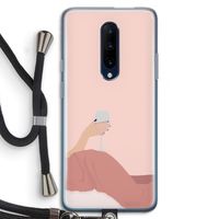 Wine: OnePlus 7 Pro Transparant Hoesje met koord