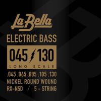 La Bella L-RX-N5B snarenset 5-snarige basgitaar