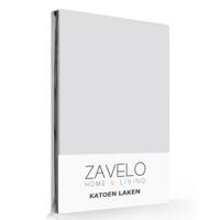 Zavelo Laken Basics Licht Grijs (Katoen)-Lits-jumeaux (240x260 cm)