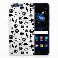 Silicone Back Case Huawei P10 Plus Silver Punk