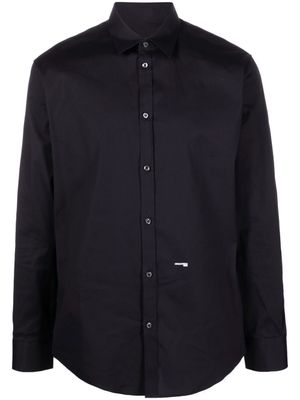 DSQUARED2 chemise en popeline - Noir