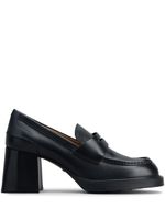 Tod's escarpins en cuir à bout en amande 85 mm - Noir