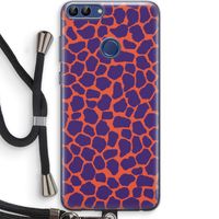Purple Giraffe: Huawei P Smart (2018) Transparant Hoesje met koord