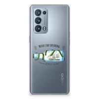 OPPO Reno 6 Pro Plus 5G Telefoonhoesje met Naam Boho Bottle