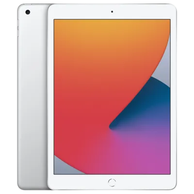 Refurbished iPad 2020 32 GB Zilver Licht gebruikt