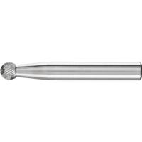 PFERD TOOLS 21112576 Freesstift Hardmetaal Bol 6 mm Lengte 45 mm Afmeting, Ø 6 mm Werklengte 5 mm Schachtdiameter 6 mm 1 stuks
