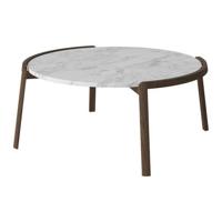 Bolia Mix Salontafel Large - Wit / Marmer - Donker Geolied Eiken Bolia Mix Salontafel Large - Wit / Marmer - Donker Geolied Eiken