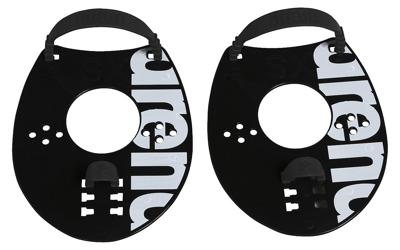 Arena Elite handpeddels zwart/wit