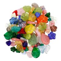 Creativ Company Glazen kralen divers bladeren en bloemen, 60 gram Creativ Company Glazen kralen divers bladeren en bloemen, 60 gram