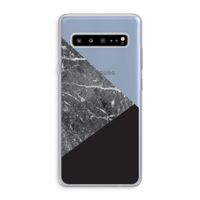 Combinatie marmer: Samsung Galaxy S10 5G Transparant Hoesje