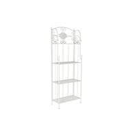 Planken Home ESPRIT Wit Metaal 4 Planken 61 x 29 x 163,5 cm