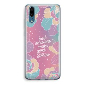 Good stories: Huawei P20 Transparant Hoesje