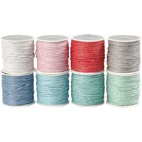 Creativ Company Katoenkoord, dikte 1 mm, diverse kleuren, 8x40 m/ 1 doos