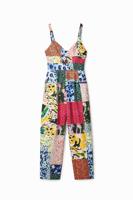 Jumpsuit patch met print - MATERIAL FINISHES - S - thumbnail