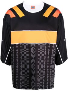 Marcelo Burlon County of Milan x Kappa t-shirt à logo imprimé - Noir