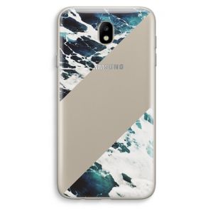 Golven: Samsung Galaxy J7 (2017) Transparant Hoesje
