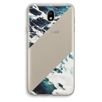 Golven: Samsung Galaxy J7 (2017) Transparant Hoesje