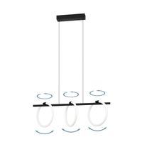 EGLO Caranacoa hangende plafondverlichting Flexibele montage 9 W Zwart, Wit - thumbnail