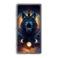 Wolf Dreamcatcher: Sony Xperia XZ2 Transparant Hoesje - thumbnail