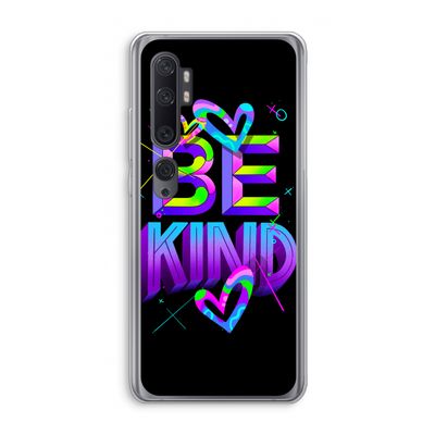 Be Kind: Xiaomi Mi Note 10 Transparant Hoesje