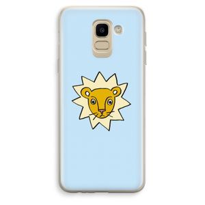 Kleine leeuw: Samsung Galaxy J6 (2018) Transparant Hoesje
