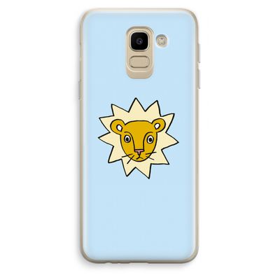 Kleine leeuw: Samsung Galaxy J6 (2018) Transparant Hoesje