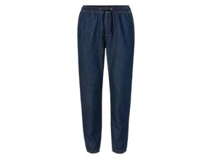 LIVERGY Heren denim joggers (54, Blauw)