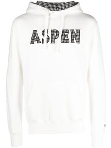 MC2 Saint Barth hoodie Aspen à lien de resserrage - Blanc