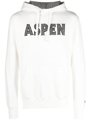 MC2 Saint Barth hoodie Aspen à lien de resserrage - Blanc
