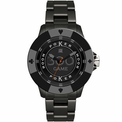 Unisex horloge Light Time POKER (Ø 41 mm)