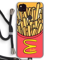 McElodie: Pixel 4a 5G Transparant Hoesje met koord