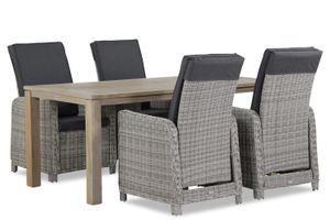 Garden Collections Bello/Bristol 180 cm dining tuinset 5-delig