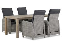 Garden Collections Bello/Bristol 180 cm dining tuinset 5-delig - thumbnail