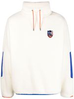 Polo Ralph Lauren sweat à logo et col cheminée - Blanc