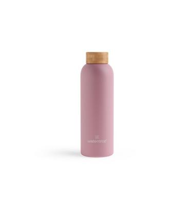 Roestvrijstalen drinkfles pastel pink matt 600ml