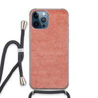 Marrakech Walls: iPhone 13 Pro Max Transparant Hoesje met koord