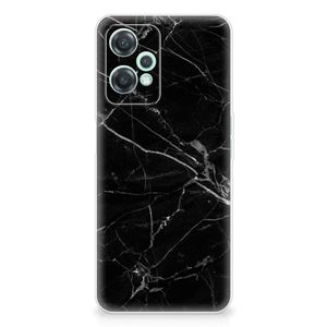 OnePlus Nord CE 2 Lite TPU Siliconen Hoesje Marmer Zwart - Origineel Cadeau Vader