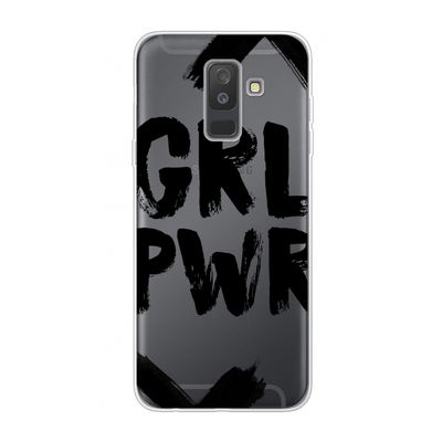 Girl Power #2: Samsung Galaxy A6 Plus (2018) Transparant Hoesje