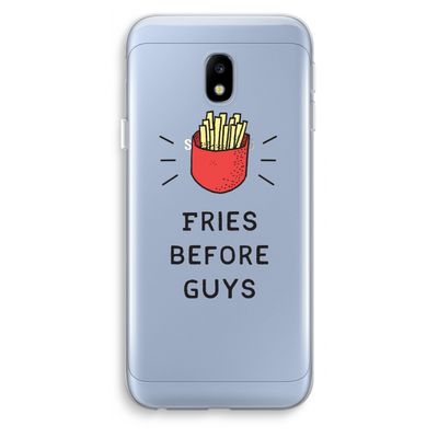 Fries before guys: Samsung Galaxy J3 (2017) Transparant Hoesje