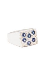 Bleue Burnham bague The Rose Garden - Argent - thumbnail