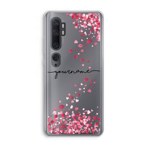 Hartjes en kusjes: Xiaomi Mi Note 10 Transparant Hoesje