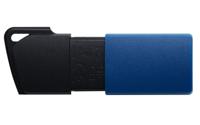 Kingston Technology DataTraveler Exodia M 64 GB, USB 3.2 Gen 1 (zwart + blauw) - thumbnail