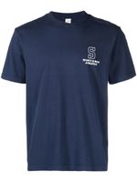 Sporty & Rich t-shirt à logo imprimé - Bleu