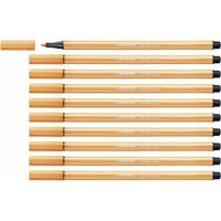 Markeerstiften Stabilo Pen 68 Fluorescerend Oranje (10 Onderdelen)